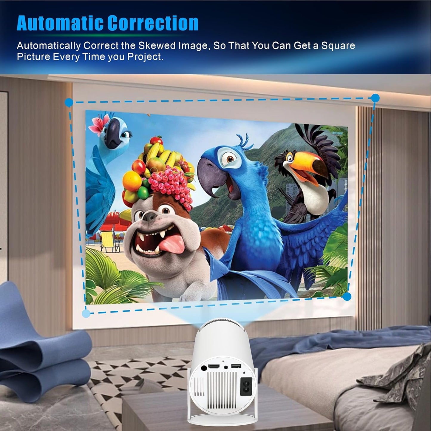 Lucenta - Mini Portable Projector